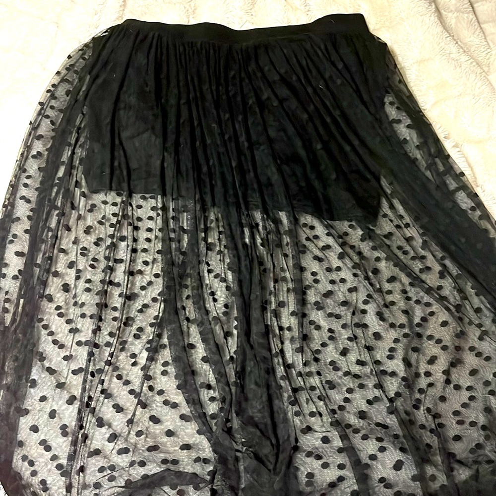 Black torrid size 3 skirt